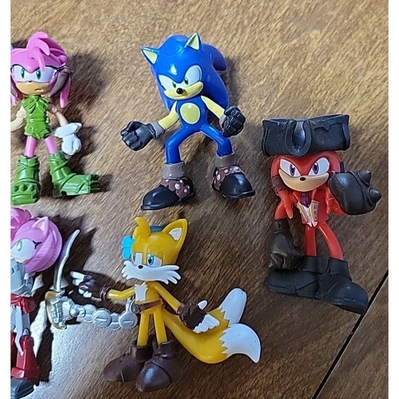 Sonic The Hedgehog Prime Pirate Tails Knuckles Thorn Amy Rose Rusty figures - Picture 5 of 8